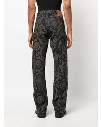 Мужские темно-серые джинсы от Versace