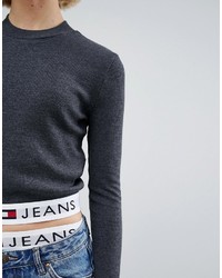 Женские темно-серые джинсы от Tommy Jeans