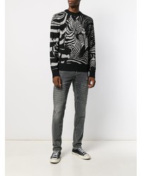 Мужские темно-серые джинсы от Just Cavalli