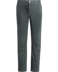 Мужские темно-серые джинсы от Ermenegildo Zegna