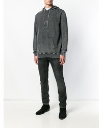 Мужские темно-серые джинсы от Saint Laurent