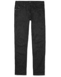 Мужские темно-серые джинсы от Hugo Boss