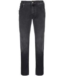 Мужские темно-серые джинсы от Incotex