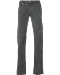 Мужские темно-серые джинсы от Jacob Cohen