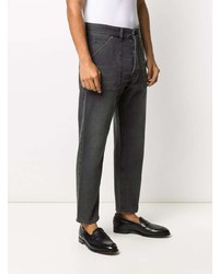 Мужские темно-серые джинсы от Nanushka