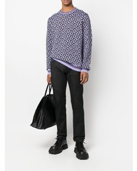 Мужские темно-серые джинсы от Versace