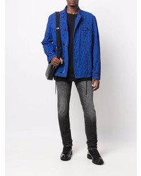 Мужские темно-серые джинсы от Pt01