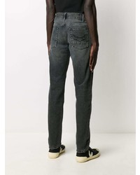 Мужские темно-серые джинсы от Palm Angels