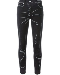 Женские темно-серые джинсы от Moschino