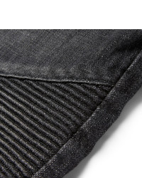 Мужские темно-серые джинсы от Balmain