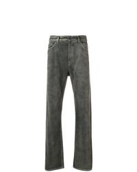 Мужские темно-серые джинсы от Rick Owens DRKSHDW