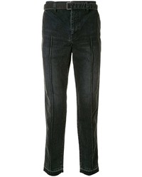 Мужские темно-серые джинсы от Sacai
