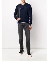 Мужские темно-серые джинсы от Emporio Armani