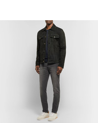 Мужские темно-серые джинсы от Isaia