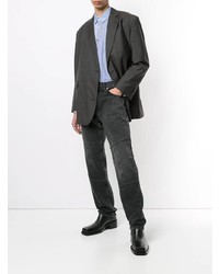 Мужские темно-серые джинсы от Martine Rose