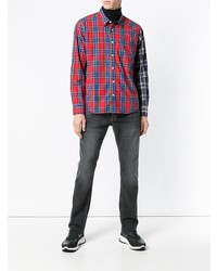 Мужские темно-серые джинсы от Versace Jeans