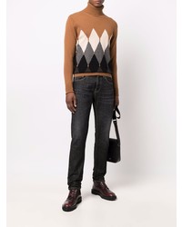 Мужские темно-серые джинсы от Haikure