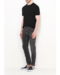 Мужские темно-серые джинсы от Topman