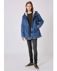 Мужские темно-серые джинсы от Topman