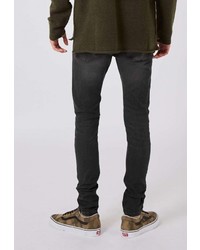 Мужские темно-серые джинсы от Topman