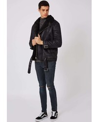 Мужские темно-серые джинсы от Topman