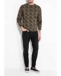 Мужские темно-серые джинсы от Topman