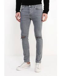 Мужские темно-серые джинсы от Topman