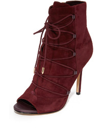 Темно-серые замшевые ботильоны от Sam Edelman