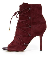 Темно-серые замшевые ботильоны от Sam Edelman