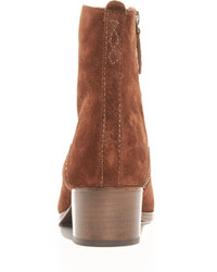 Темно-серые замшевые ботильоны от Frye