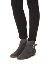 Темно-серые замшевые ботильоны от Rag & Bone