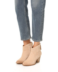 Темно-серые замшевые ботильоны от Splendid