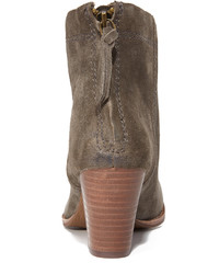 Темно-серые замшевые ботильоны от Splendid