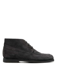 Темно-серые замшевые ботинки дезерты от Harrys Of London