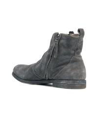Мужские темно-серые замшевые ботинки челси от Premiata