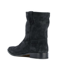Мужские темно-серые замшевые ботинки челси от Isabel Marant