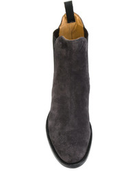 Женские темно-серые замшевые ботинки челси от Officine Creative