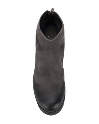 Мужские темно-серые замшевые ботинки челси от Marsèll