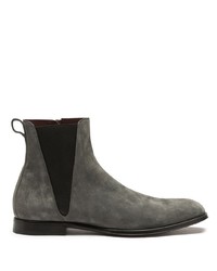Мужские темно-серые замшевые ботинки челси от Dolce & Gabbana