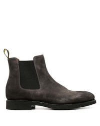 Мужские темно-серые замшевые ботинки челси от Doucal's