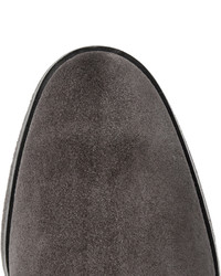 Мужские темно-серые замшевые ботинки челси от Common Projects