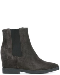 Женские темно-серые замшевые ботинки от Ash