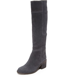 Женские темно-серые замшевые ботинки от Ld Tuttle
