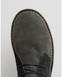 Женские темно-серые замшевые ботинки от Park Lane