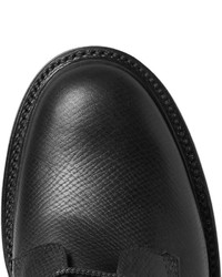 Мужские темно-серые замшевые ботинки от Grenson
