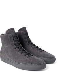 Common projects store high top suede