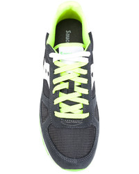 Мужские темно-серые замшевые кеды от Saucony