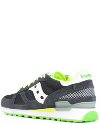 Мужские темно-серые замшевые кеды от Saucony