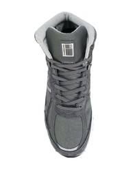 Мужские темно-серые замшевые кроссовки от New Balance