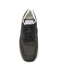 Мужские темно-серые замшевые кроссовки от Hogan